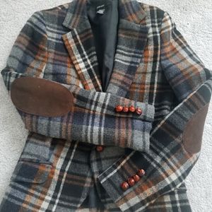 Zara flannel blazer, fully lined size M
